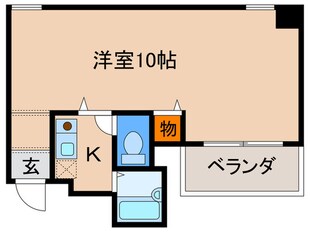 ディアコ－ト船場の物件間取画像